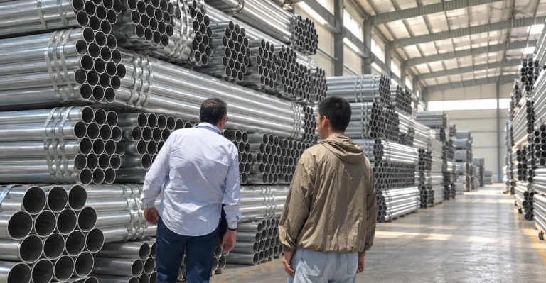 Argentina Customer — Galvanized Guardrail Posts