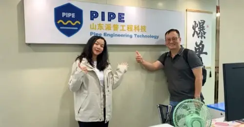 Philippine customer discussing a highway guardrail project with the China Guardrail team